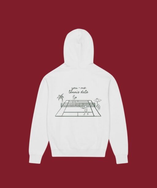 Alternative view of Tennis hoodie